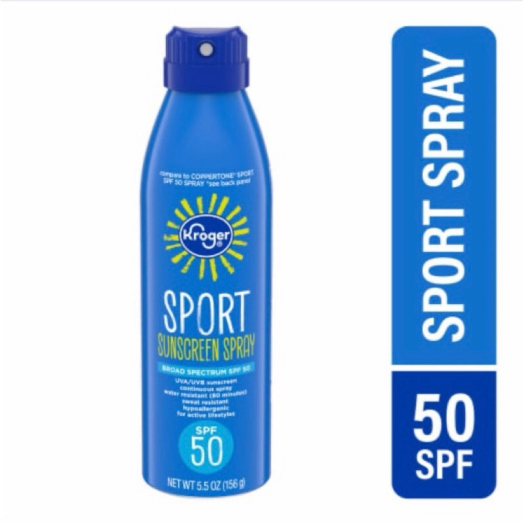Xịt chống nắng Kroger SPF50 156g nhập Mỹ