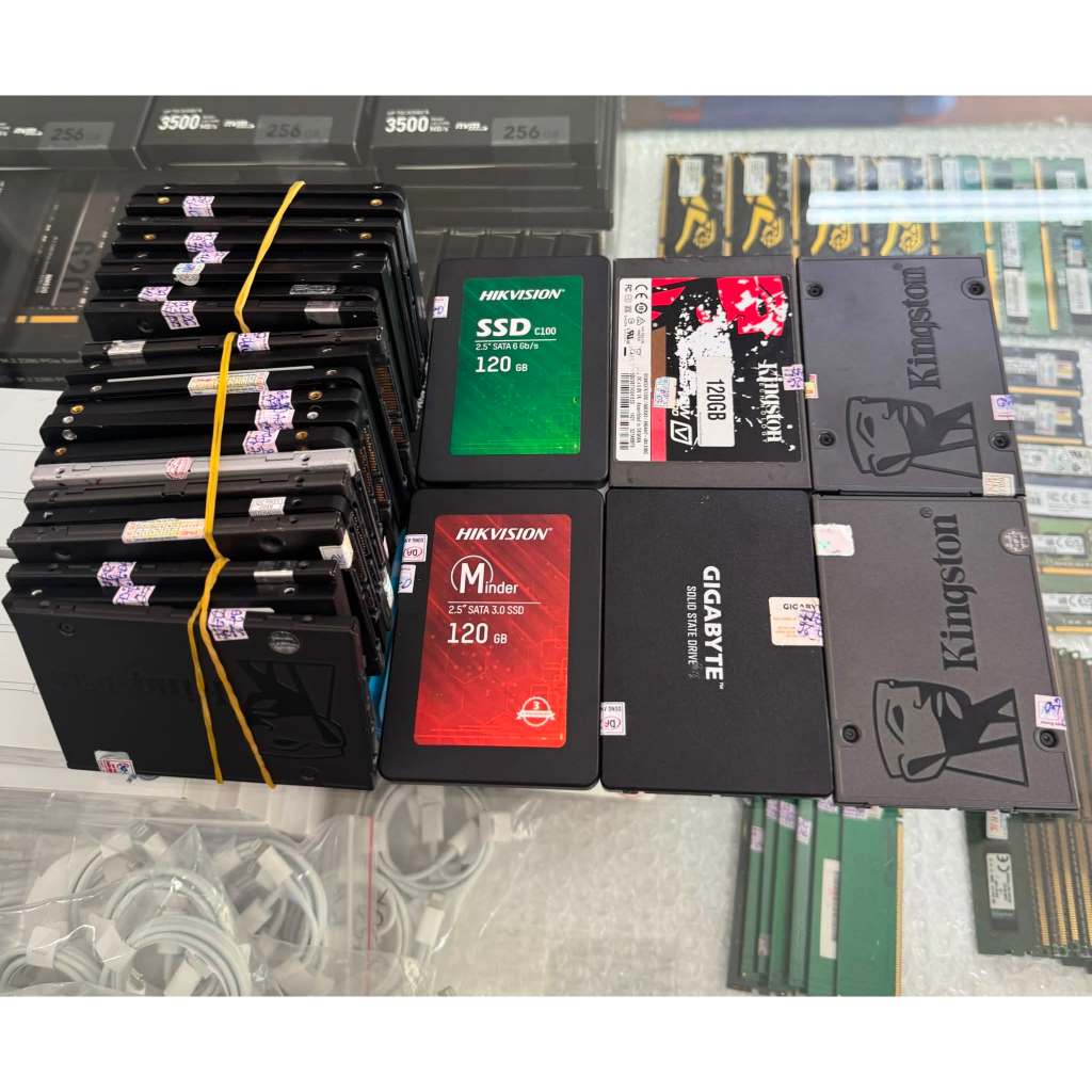 Ổ CỨNG SSD 120GB 128GB 240GB 256GB 512GB CŨ CÁC LOẠI