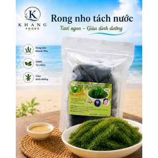Túi 1 kg Rong Nho Tách Nước (10 gói x 100g) | Rong Nho Khánh Hòa Loại 1