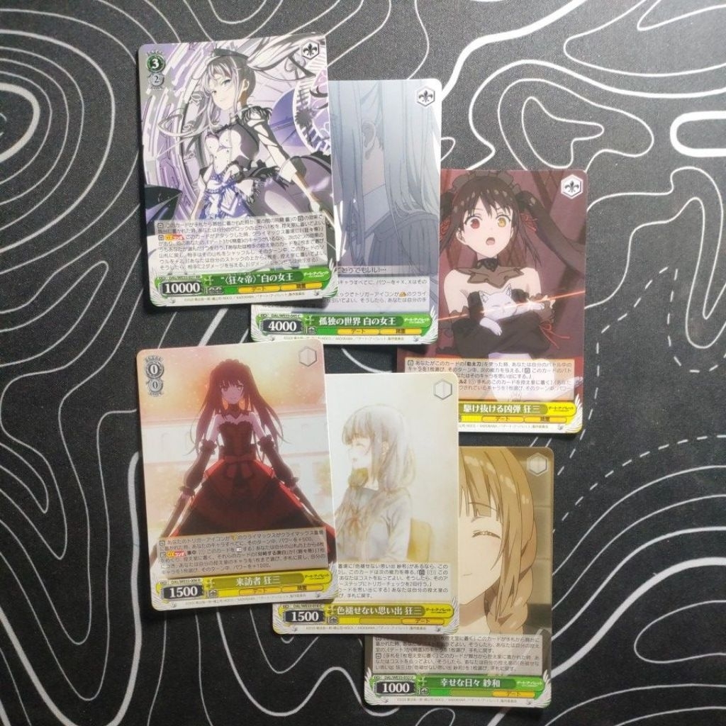 Card Weiss Schwarz Date A Bullet Date A Live thường[Hauihaugau]