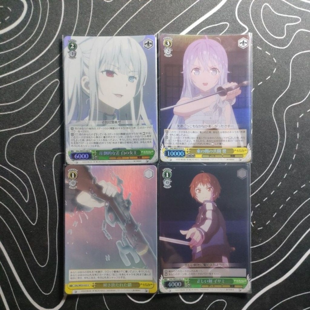 Card Weiss Schwarz Date A Bullet Date A Live U,C[Hauihaugau]