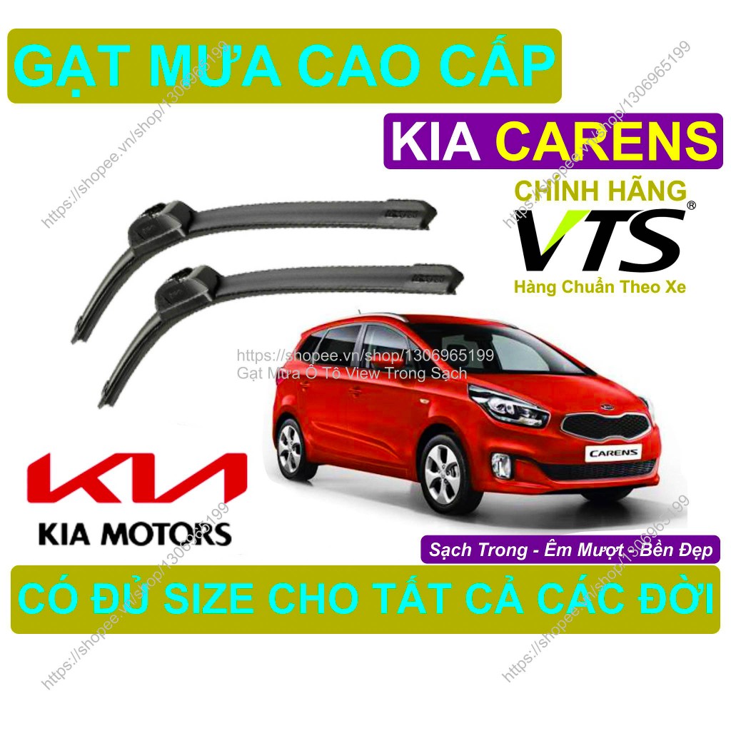 Gạt Mưa Silicon Kính Lái KIA CARENS, Cặp Gạt M.ưa Kính Lái KIA CARENS, Có Đủ S.ize Cho Các Đời Xe KI