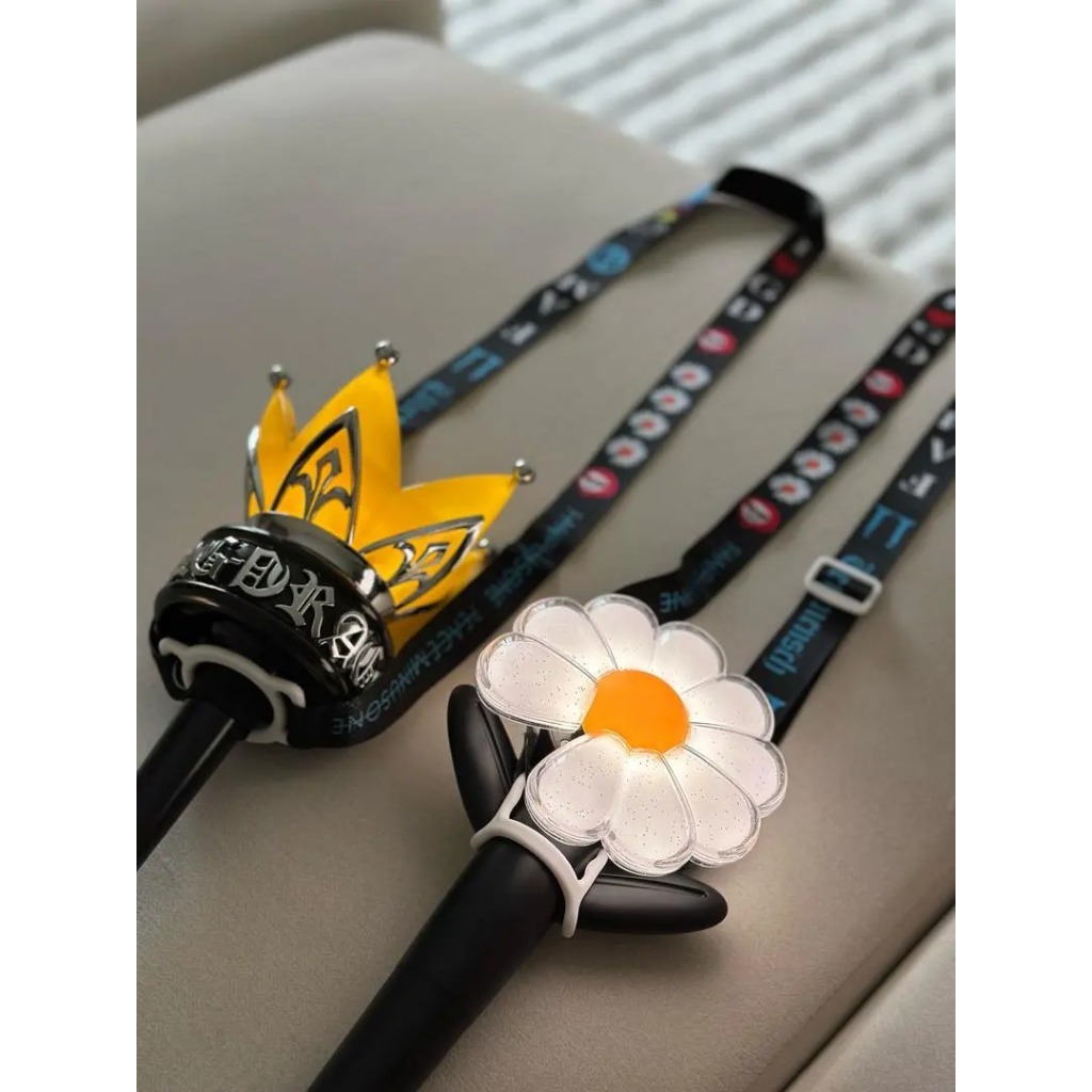 (Sẵn) Dây Đeo Lightstick BIGBANG WORLD TOUR 2026 BangBong GD G Dragon phong cách VIP - Đeo Quạt & bì