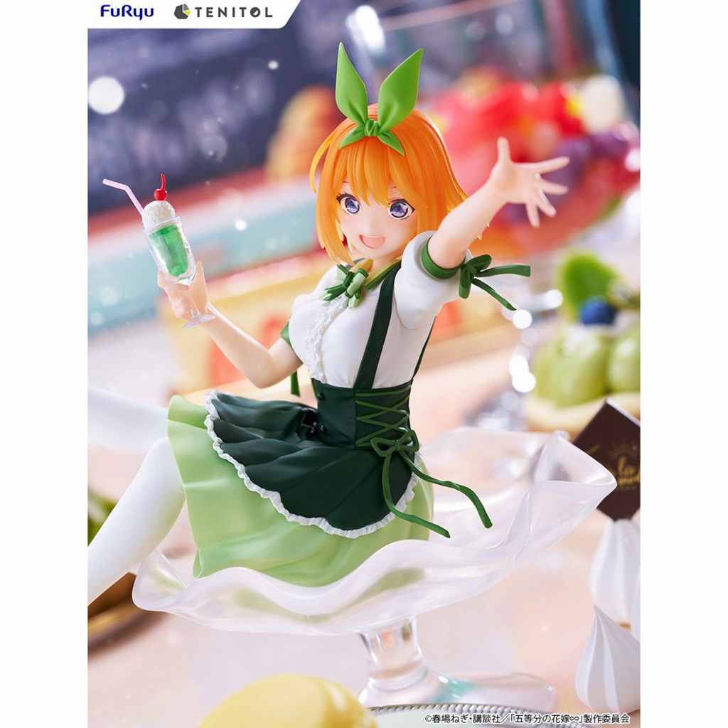 Figure FuRyu TENITOL The Quintessential Quintuplets – Nakano Yotsuba / Nakano Itsuki phiên bản Kem
