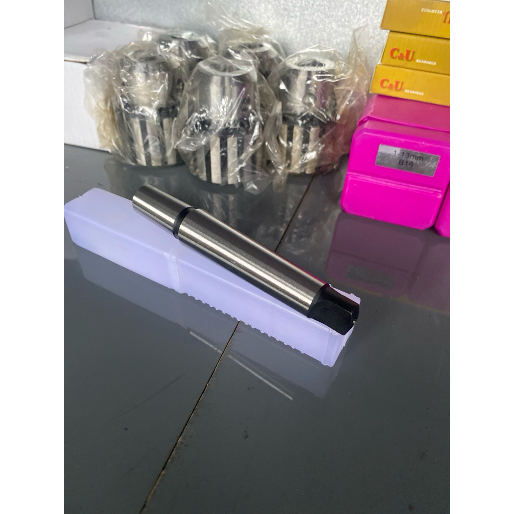 Chuôi Côn MT2-B16 / MT3-B16 Gắn Đầu Kẹp Khoan B16 – Độ Chính Xác Cao, Thép Tôi Cứng