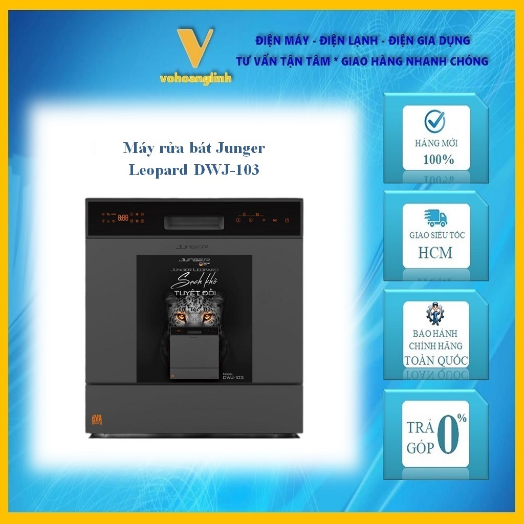 Máy Rửa Chén Bát Junger Leopard DWJ-103