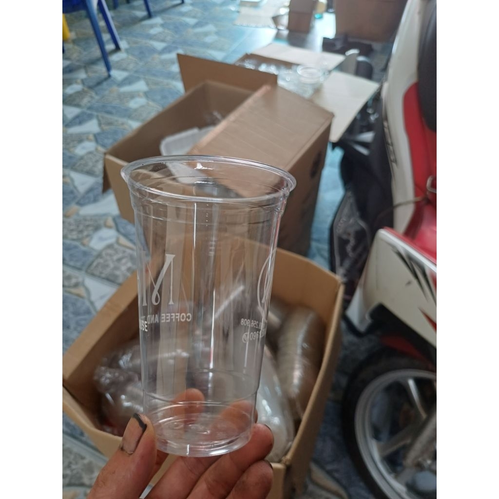 100 ly pet trong 500ml Ukp không kèm nắp