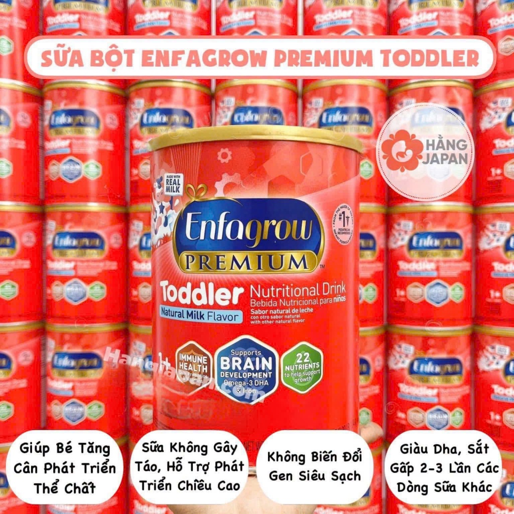 Sữa bột Enfagrow Premium toddler - Enfagrow đỏ, 907gr , 1.04kg -Mỹ