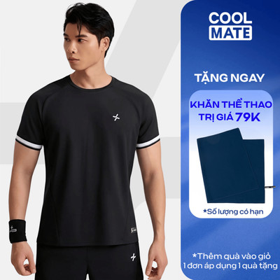 [TẶNG KHĂN]Áo thun thể thao nam Pickleball Dink Shot Essentials Nhanh khô Thoáng khí Thấm hút tốt Coolmate