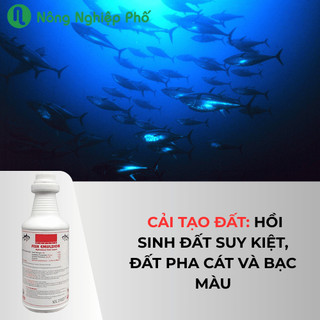 Phân đạm cá thủy phân đậm đặc FISH ELMUSION - Chai 1 lít - Nông Nghiệp Phố