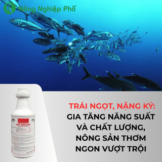 Phân đạm cá thủy phân đậm đặc FISH ELMUSION - Chai 1 lít - Nông Nghiệp Phố