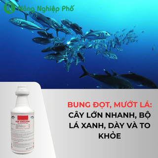Phân đạm cá thủy phân đậm đặc FISH ELMUSION - Chai 1 lít - Nông Nghiệp Phố