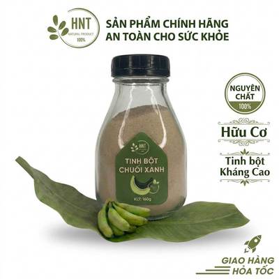 Tinh bột chuối hàm lượng tinh bột kháng cao HNT TBC 160G