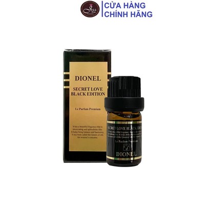 Nước Hoa Vùng Kín Dionel Secret Love Edition Black 5ml