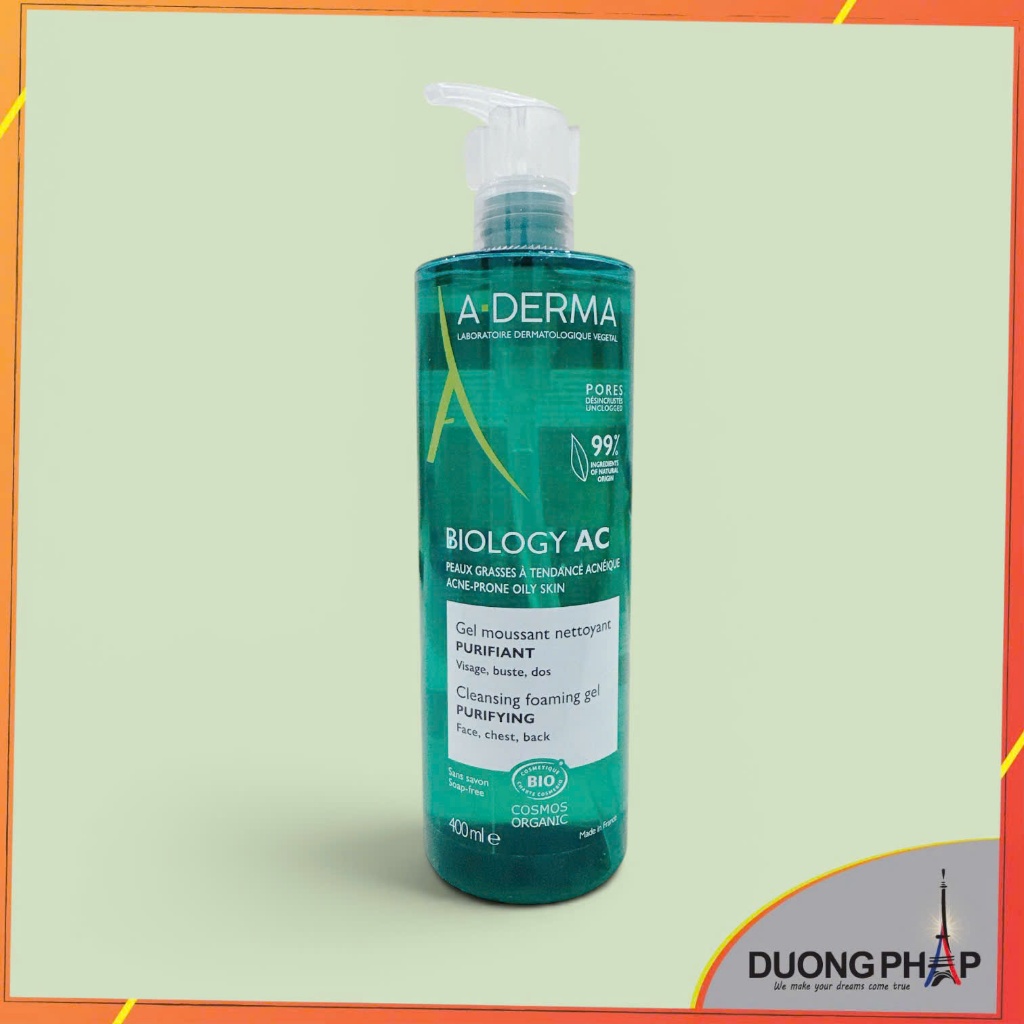 A-derma gel rửa mặt 200 - 400ml
