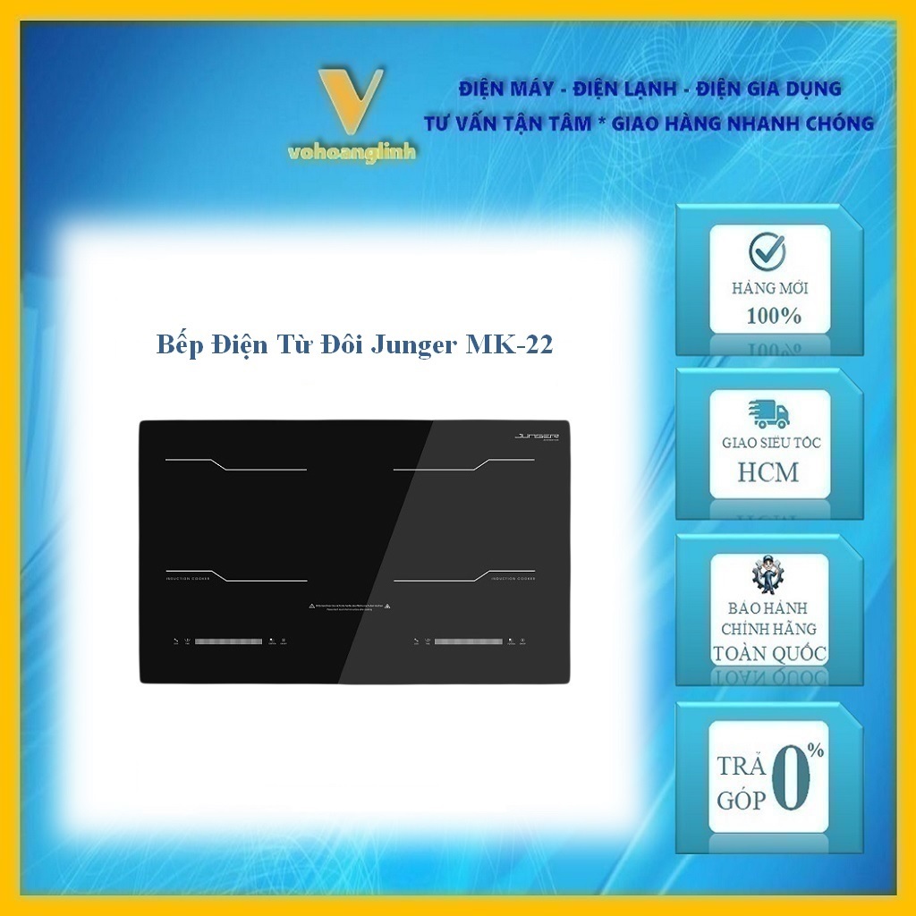 Bếp điện từ đôi Junger MK-22