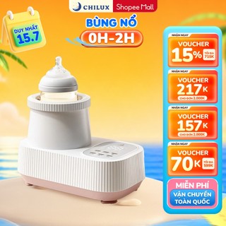 Máy lắc và giữ ấm bình sữa Chilux H7 - Lắc sữa tự động, độ ồn thấp, chất liệu an toàn