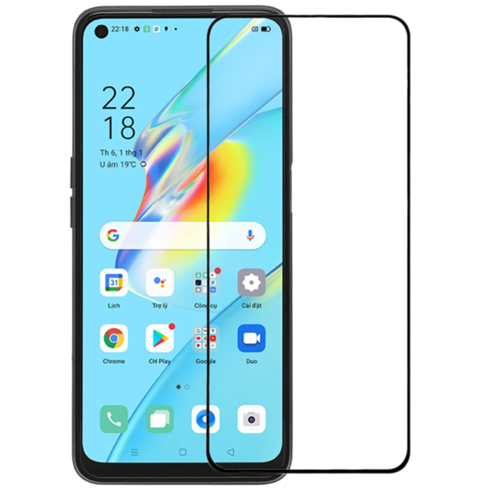 Combo 5 kính cường lực cho Oppo A54/ A54 5G kính full màn hình full keo