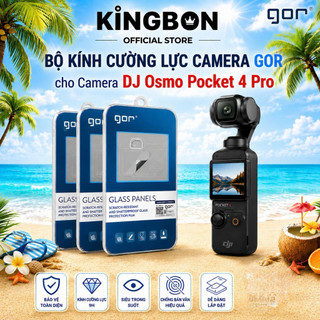 [ DJ Osmo Pocket 4Pro ] Bộ Kính Cường Lực Camera GOR cho DJ Osmo Pocket 3 / Pocket 4 / Pocket 4Pro