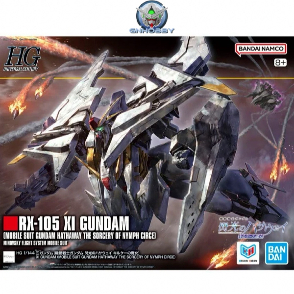 (Có sẵn) Mô hình lắp ráp HG 1/144 Xi Gundam 2026  chính hãng bandai