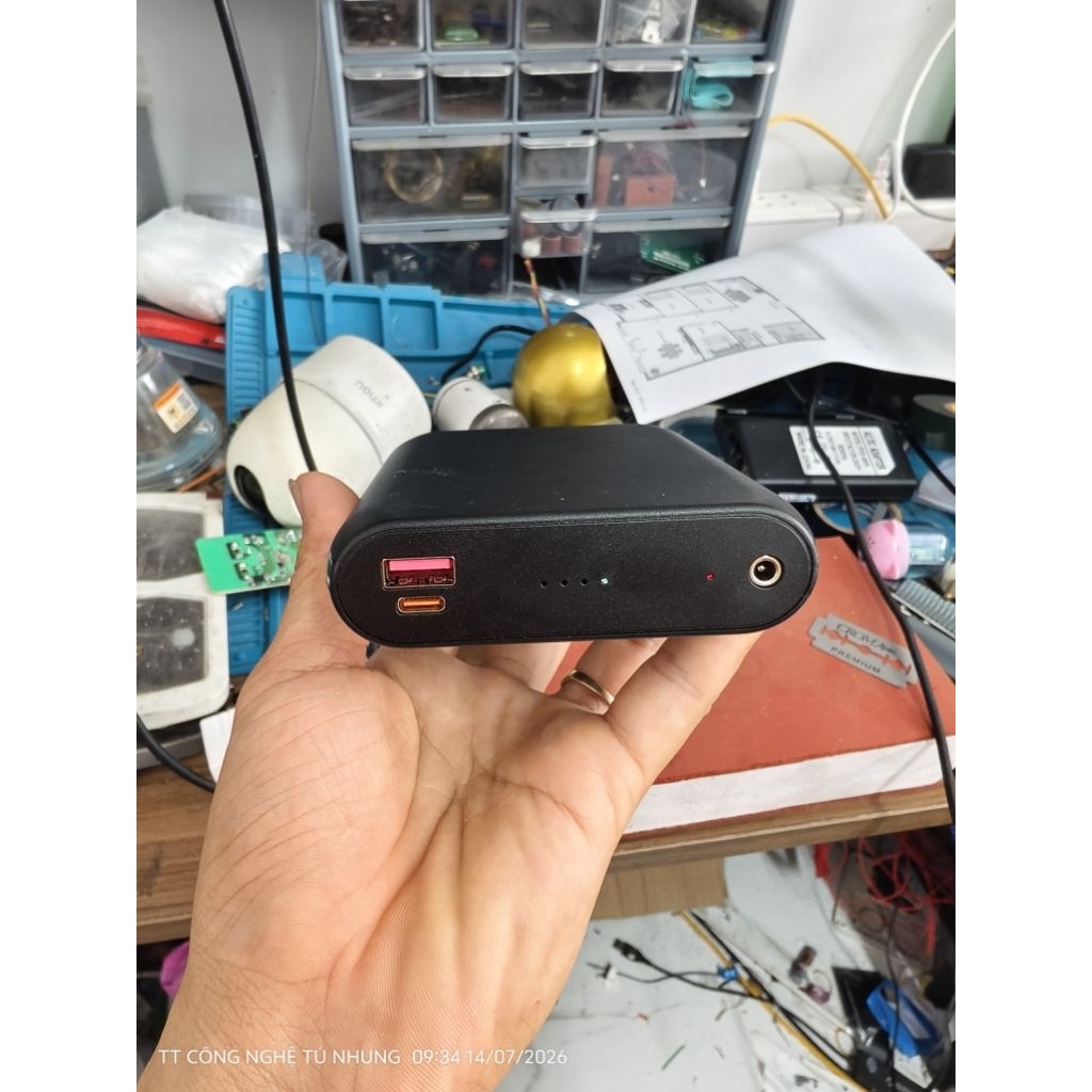 Pin áo điều hoà dùng 4 PIN 21700 SAMSUNG 48X