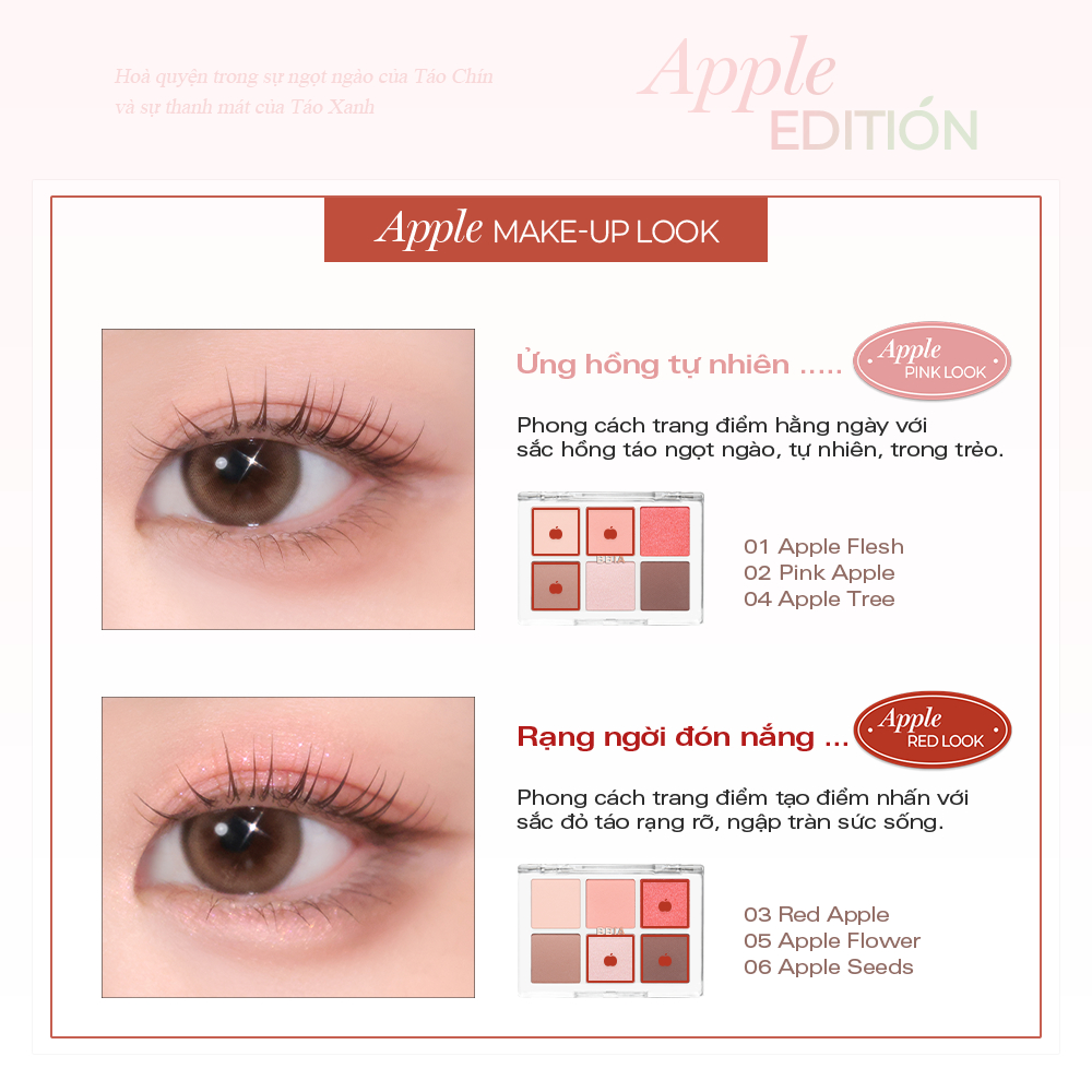 [BÁN CHẠY] Bảng Phấn Mắt 6 ô dễ tán và bám màu tốt BBIA Ready To Wear Eye Palette 5g | BigBuy360 - bigbuy360.vn