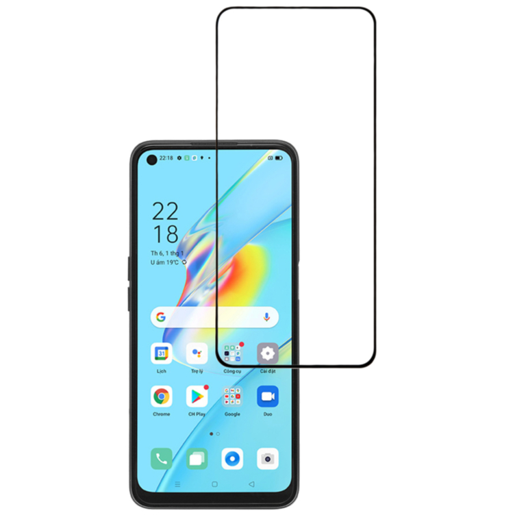 Combo 2 cường lực Oppo A54/ A54 5G kính full màn hình full keo