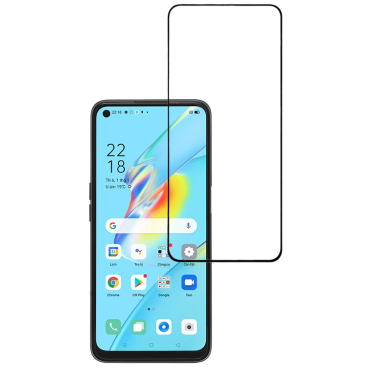 Miếng dán cường lực Oppo A54/ A54 5G full màn hình
