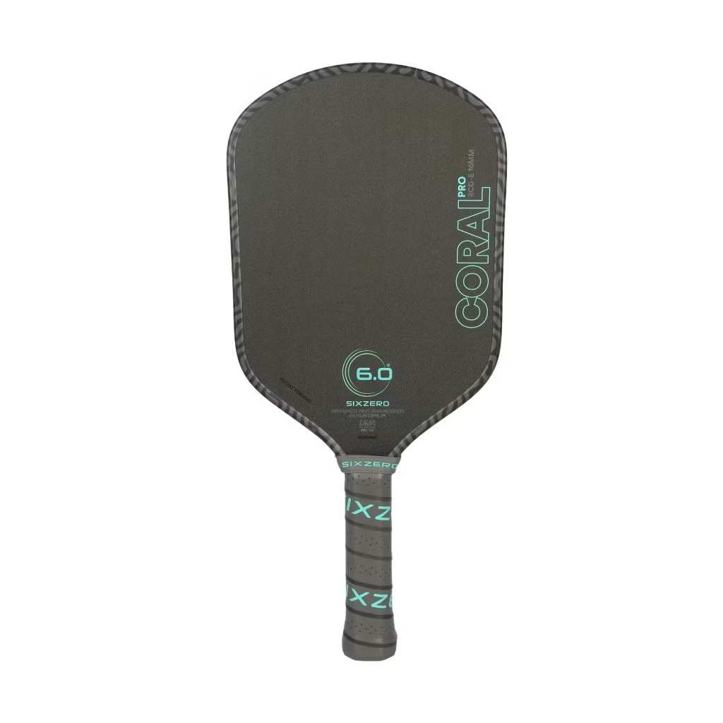 [SIX ZERO] Vợt Pickleball 6.0 Coral Pro Hàng Chính Hãng - Bản Siêu Nhám