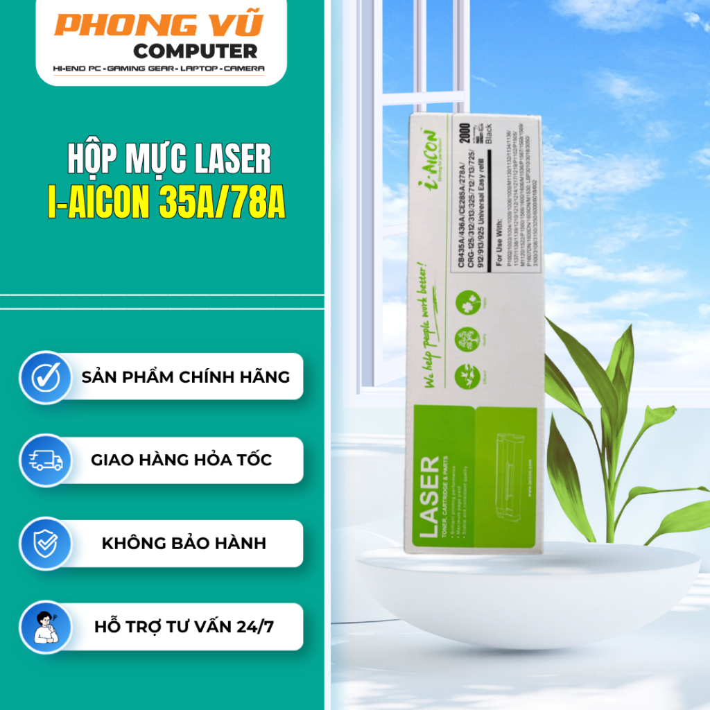Hộp mực in I-Aicon 35A
