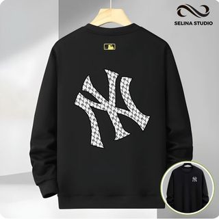 [HỎA TỐC] Áo Sweater NY Unim Fashion Nam Nữ Đều Mặc Được Nỉ Chân Cua 350gsm Form Rộng SelinaStudio