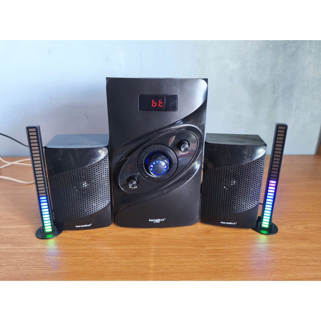 Loa bluetooth nhật  SOMAX A926 (2.1) 60W,tặng dẩy.5, đọc USB - thẻ nhớ - loa qua sử dụng zin đẹp - b
