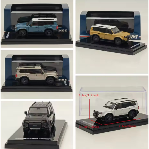 Mô hình ô tô Toyota Land Cruiser Prado LC250 1:64 HJ
