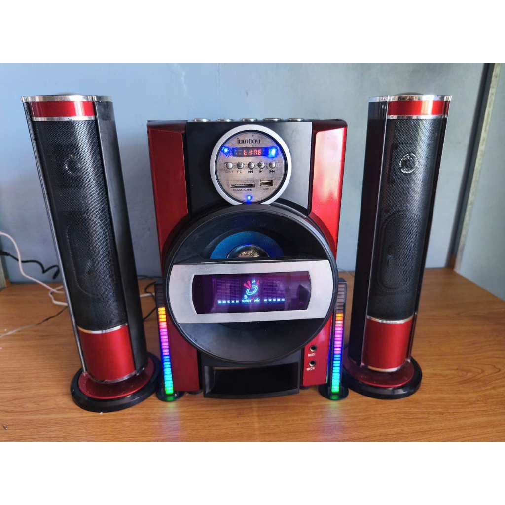 Bộ Loa Bluetooth Hàn Quốc Jumboy 9830  - 2.1, qua sử dụng zin, công suất 80w, bass mạnh trép hay, tặ