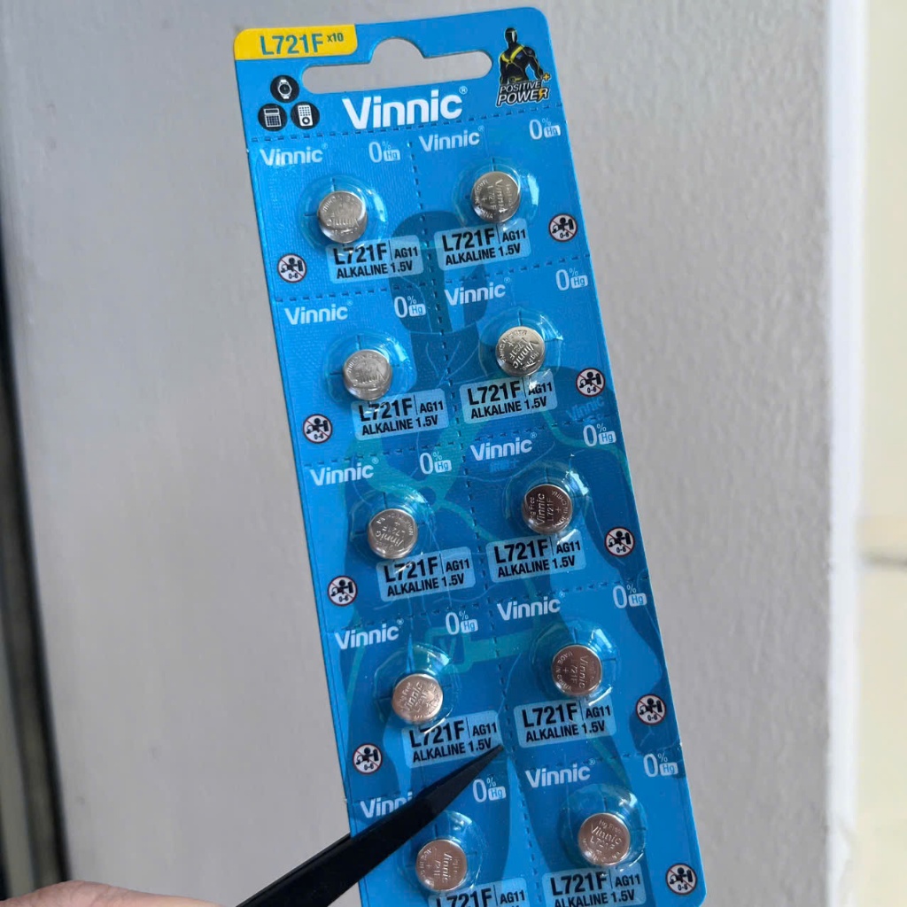 ( GIAO NHANH ) Vỉ Pin L721F AG11 C10 SR721SW 721 379 SR721 Chuyên Dùng Thay Điều Khiển, Pin Đồng Hồ 