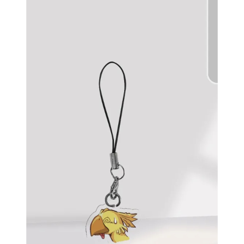 Tired Chocobo Cell Phone Charm 32