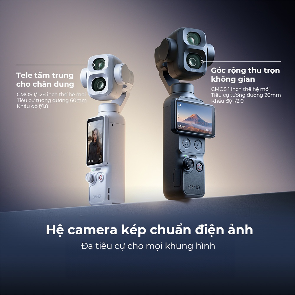 (Siêu phẩm mới) DJI Osmo Pocket 4P Camera Vlog 4K | CMOS 1-inch (DJI OP 4P) | BigBuy360 - bigbuy360.vn