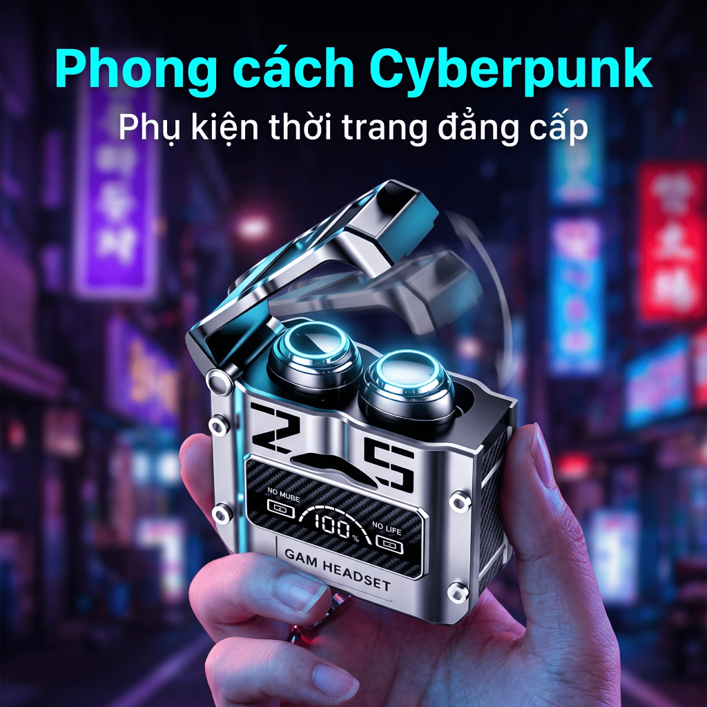 Tai nghe Bluetooth M25 Pro chống nước, âm thanh rõ nét, pin lâu dài