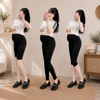 Quần bầu ngố, lửng, dài vải bozip đẹp - cạp tròn chun chỉnh nấc