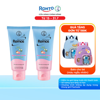 [VB] Combo 2 Kem chống muỗi đốt cho bé từ 6 tháng tuổi hương khuynh diệp Rohto Mentholatum Remos (70g x 2)