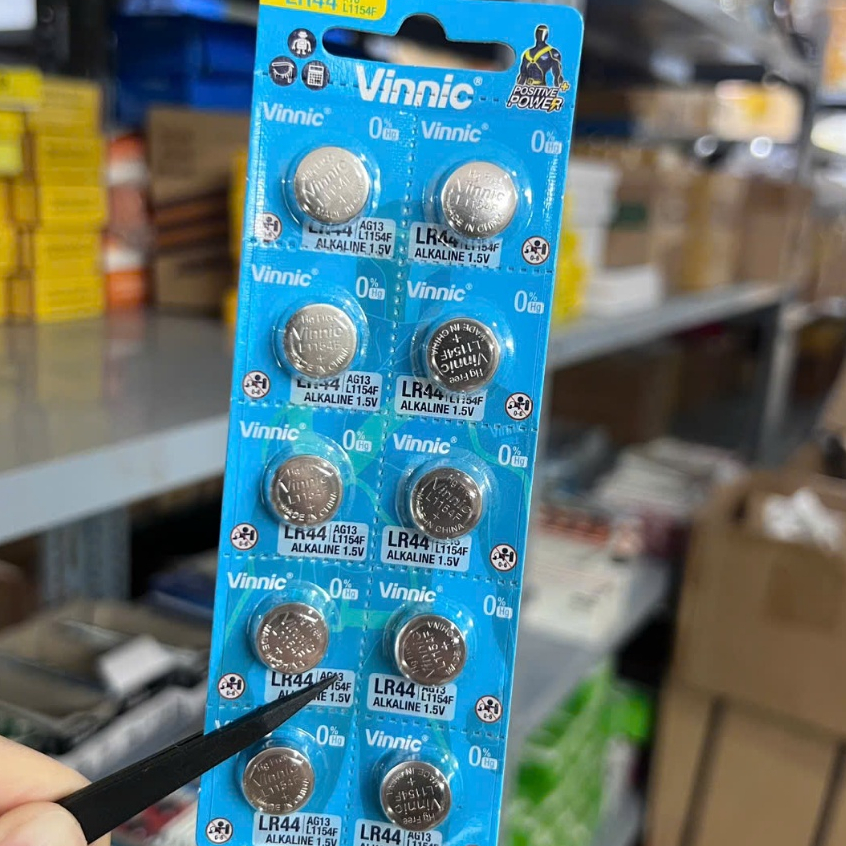 ( GIAO NHANH ) Vỉ Pin LR44 L1154F L1154 A76 AG13 1154 Chuyên Dùng Thay Điều Khiển, Pin Đồng Hồ Đeo T