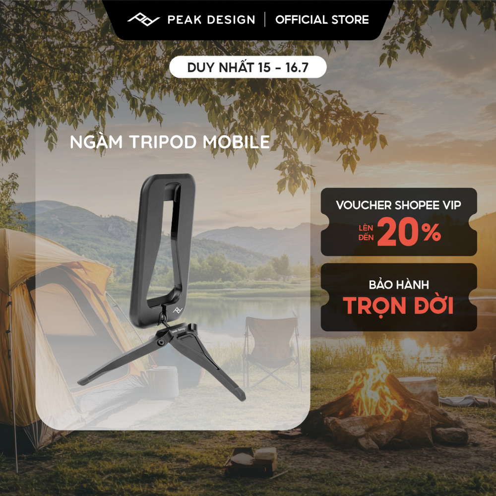 Ngàm Peak Design Mobile Tripod