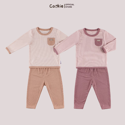 Combo Hai Bộ Cô Tròn Phối Túi Cotton Tăm Lạnh Cho Bé Size Từ 6 Tháng Đến 5 Tuổi 2026