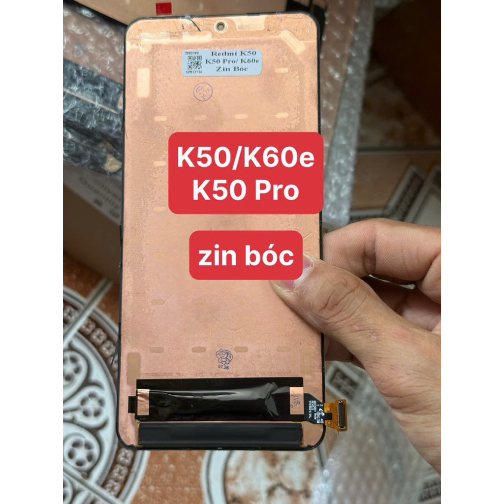 Màn hình Redmi K50 / K60e / K50 Pro zin bóc