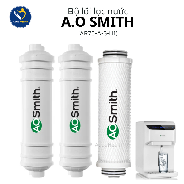 Bộ Lõi Lọc Nước A.O Smith Dùng Cho Máy Lọc Nước A.O Smith (AR75-A-S-H1)