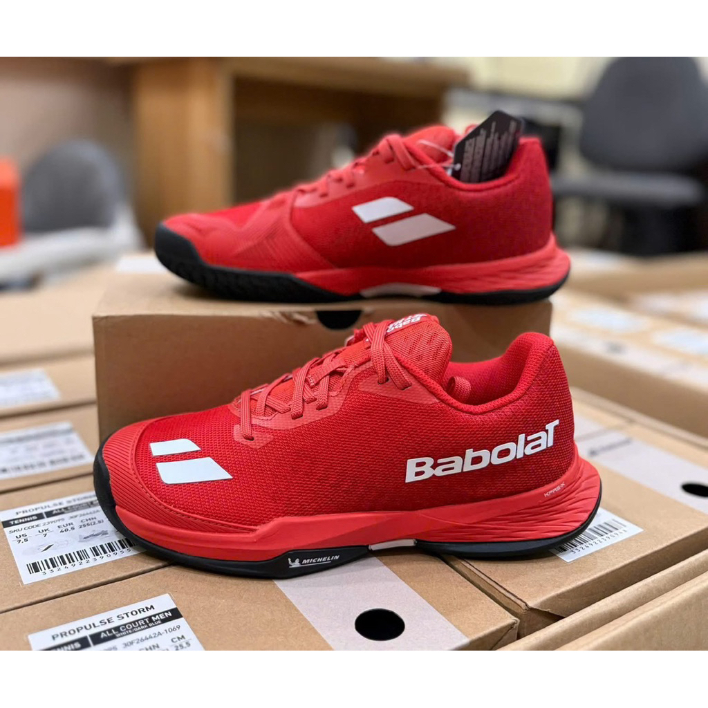 [Chuẩn Chính Hãng 💯] Giày Tennis/Pickleball Babolat Jet Mach 3 Junior All Court Boy 32S26648A-5050 n