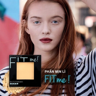 Phấn Phủ Mịn Lì Kiềm Dầu Fit Me Matte Poreless Powder Maybelline New York 8.5g