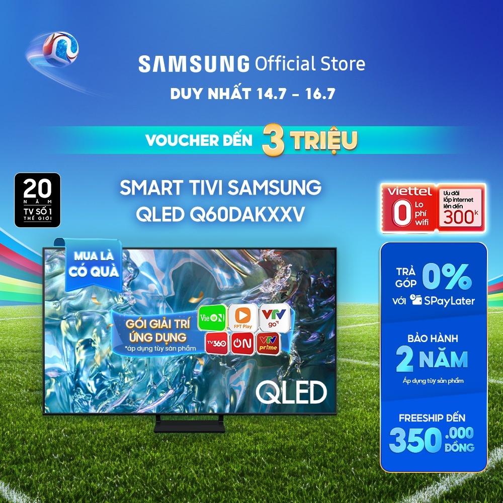 Smart Tivi Samsung QLED Q60DAKXXV