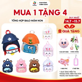 Balo Nấm Cho Bé Đi Học Mẫu Gíao, Balo Mầm Non Cho Bé Trai, Bé Gái, Cặp Mẫu Giáo Cao Cấp