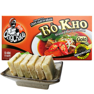 Viên Gia Vị Bò Kho Ông Chà Và Gold 126g (Braised Beef Broth Cubes)